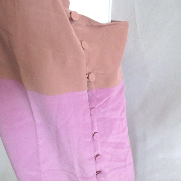 NWT RICHARD NICOLL ROSE SILK Mini Dress NEW - Picture 5 of 6